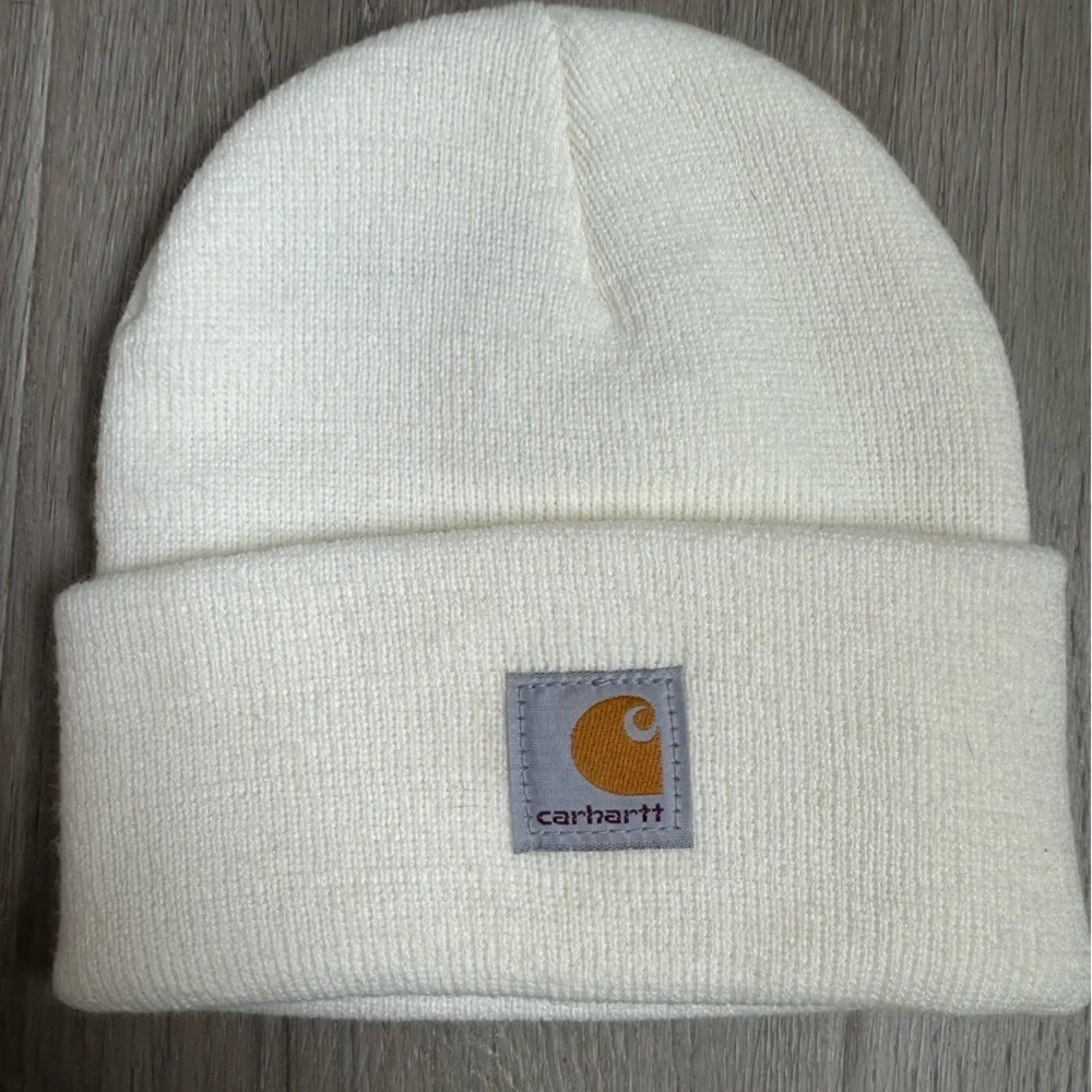 CARHARTT YOUTH BENIE HAT O/S White NWOT